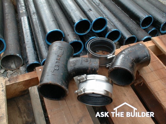 Cast iron pipe & fittings