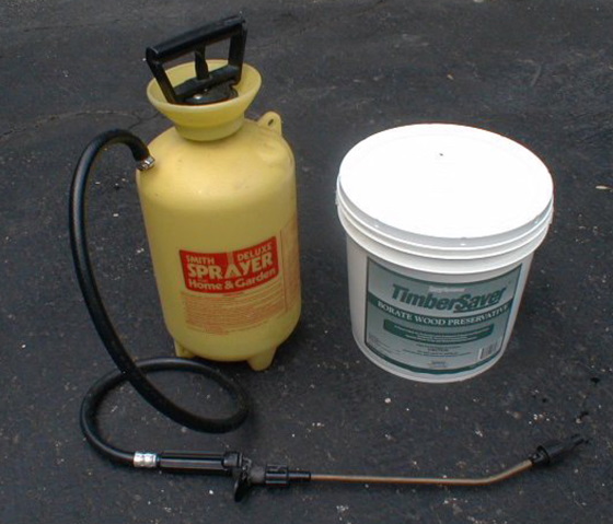 borate products with sprayer