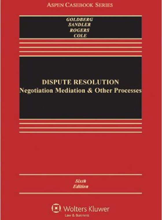 Dispute Resolution book cover