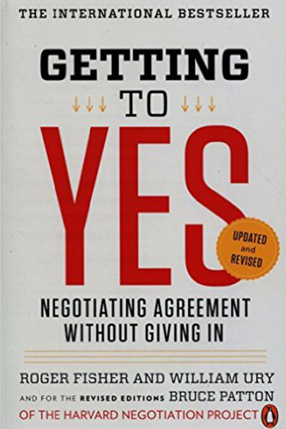 Getting to Yes book cover