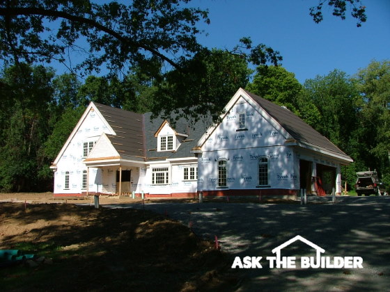 Custom Built Home under construction