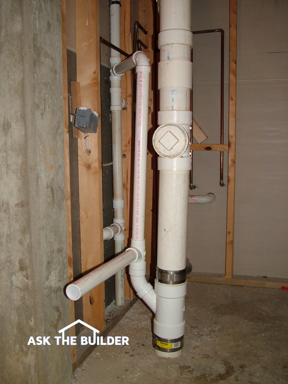 drain pipes with extra outlet