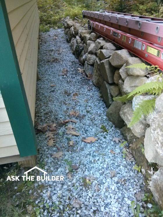 linear french drain