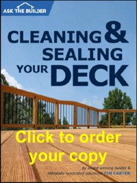 Cleaning & Sealing Your Deck