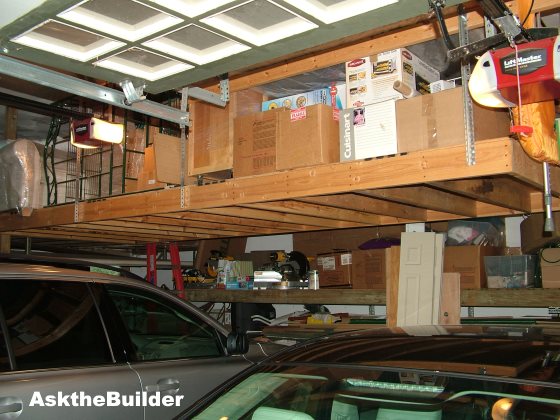 overhead garage storage