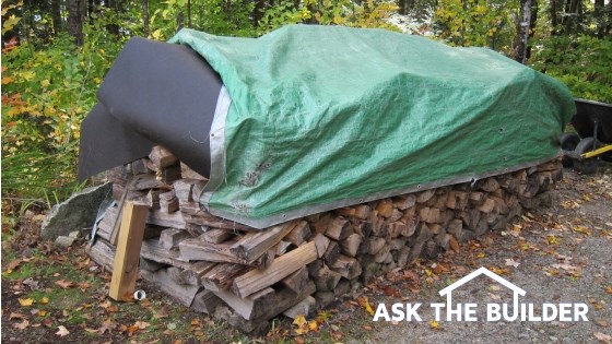 firewood storage