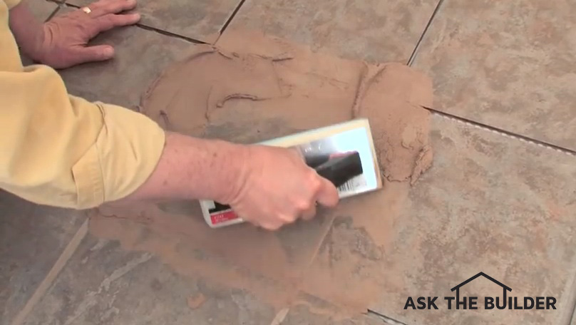 Grouting Tile is Easy if You Follow Advice | AsktheBuilder.com