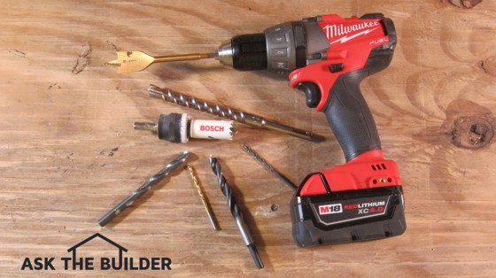 These tools and bits allow you to drill holes through a multitude of things. Photo Credit: Tim Carter