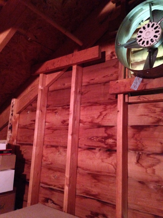 Leaking Cedar Siding Water Stains Inside