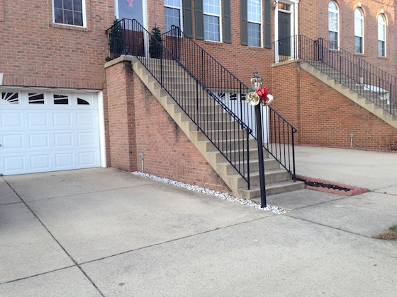 Here's Troy's steps. Photo credit: Troy McWhirter