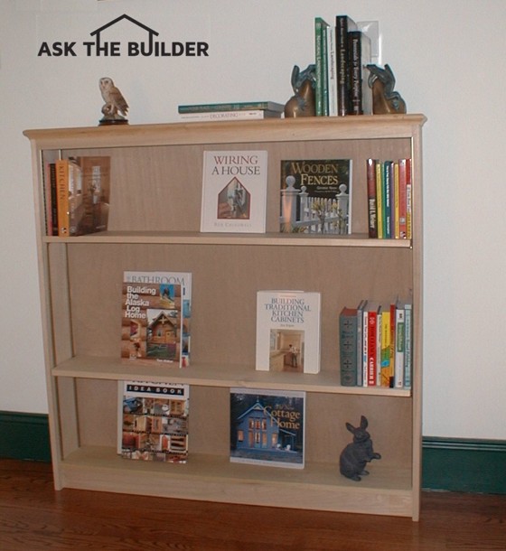 simple diy bookcase