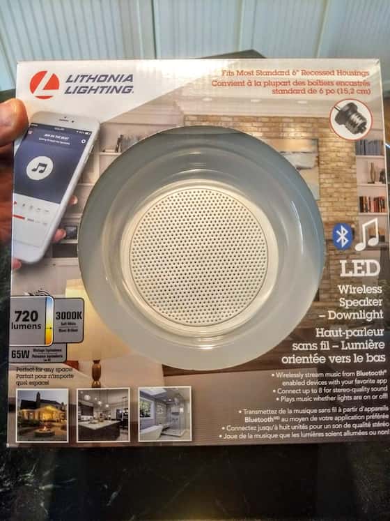 led light speaker