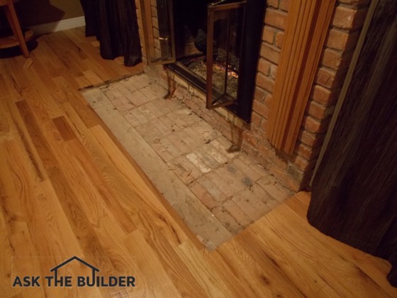 No one part of installing tile on this hearth is hard. You just have to take your time and think about each step. Photo Credit: Chuck Eglinton