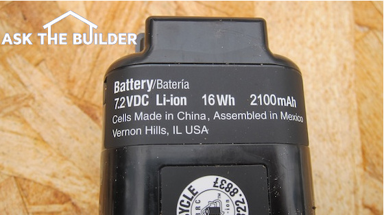 Paslode Battery