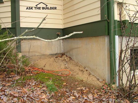 Poured Concrete Foundation