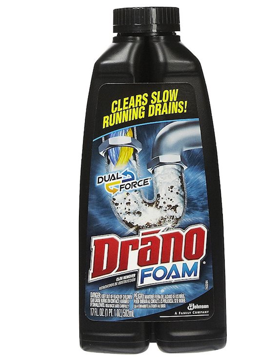 foaming drain cleaner