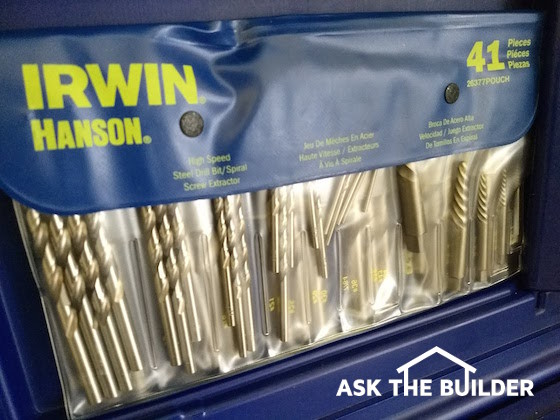 irwin tap drill bits