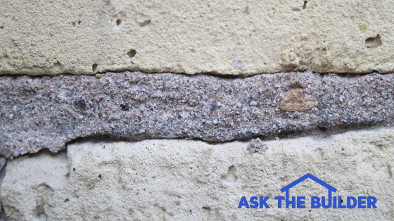 mortar joint