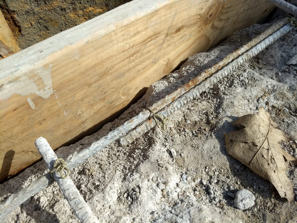 rebar overlap