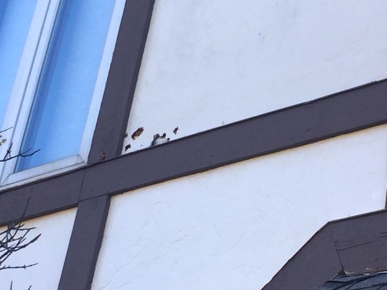 Holes in Stucco Panel