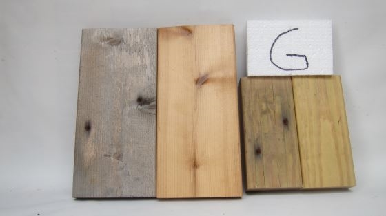 deck stain sample stain