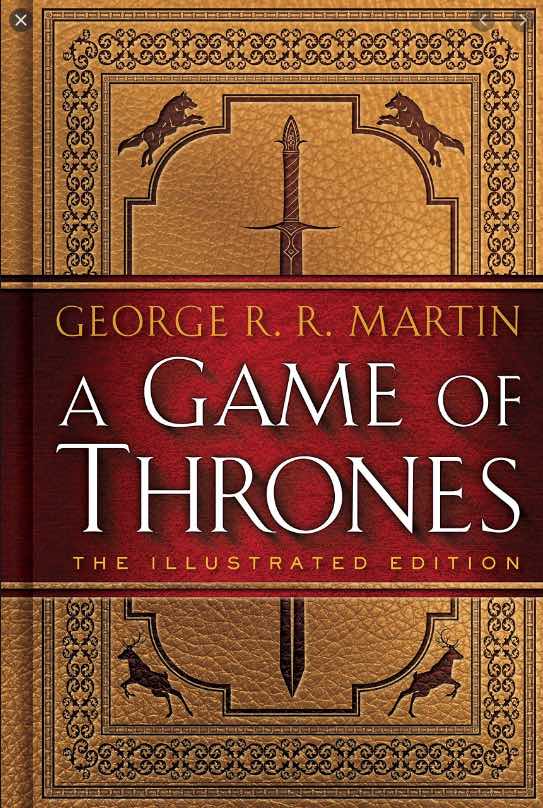 game of thrones book cover