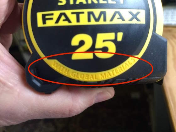 stanley fatmax 25' tape FMHT36325S