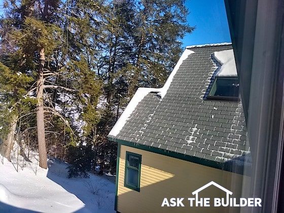 Roof Cracking Sounds Winter