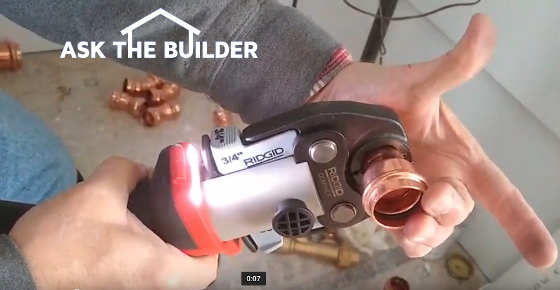 Install Copper Tubing Pipe Tool