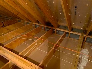 install attic floor