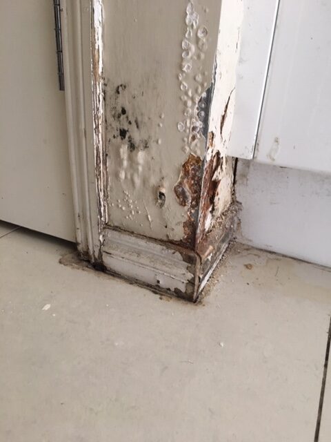 water damage drywall repair