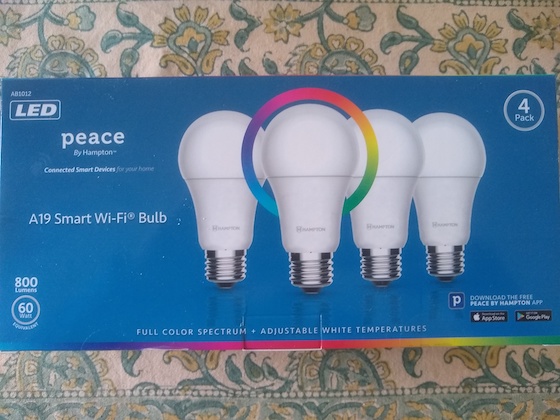 Peace normal smart LED bulbs