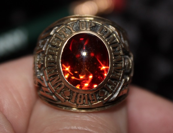 UC class ring bibelot